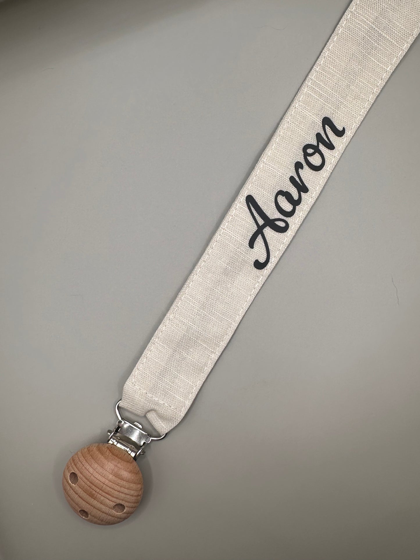 Attache tétine tissu